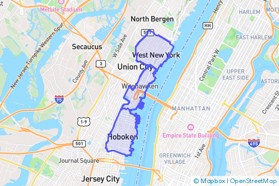 Service Area Map