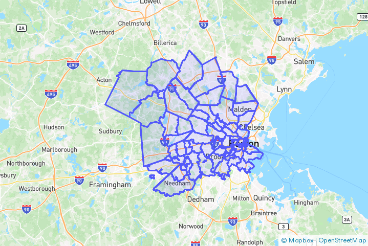 Service Area Map