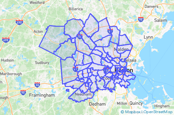 Service Area Map