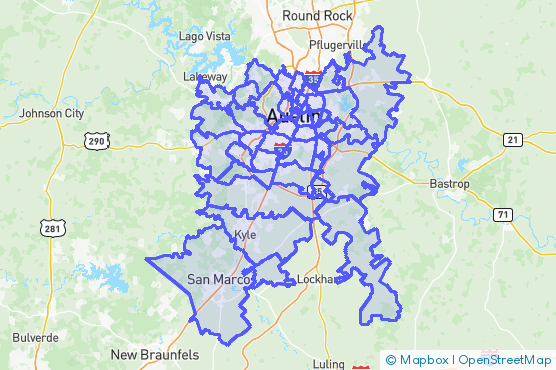 Service Area Map