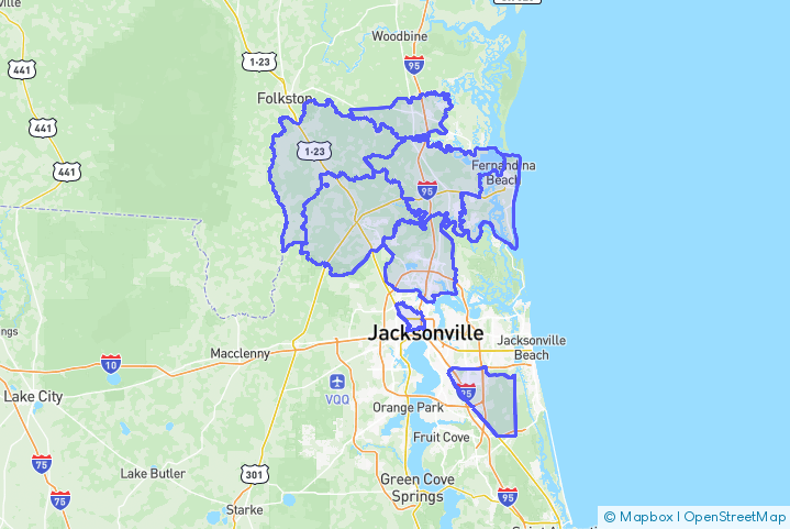 Service Area Map