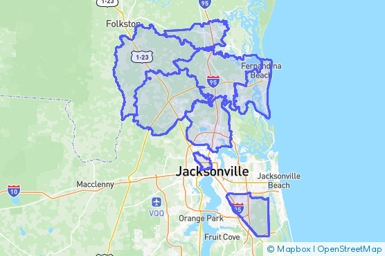 Service Area Map