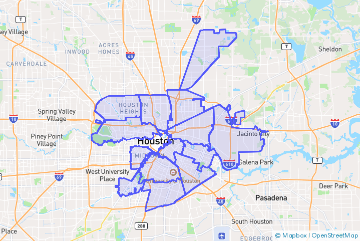 Service Area Map