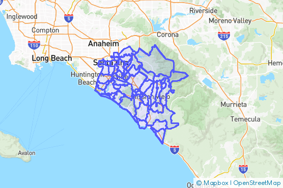 Service Area Map