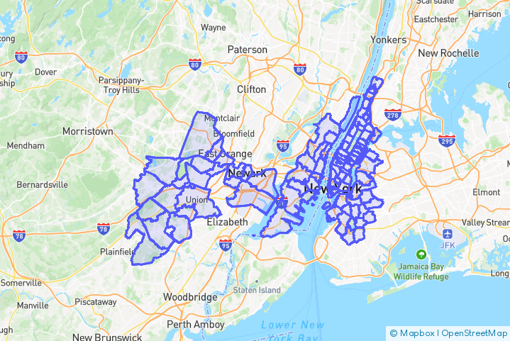 Service Area Map