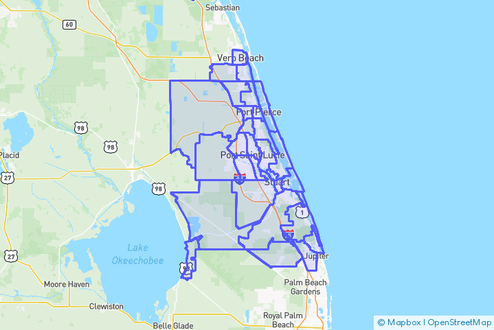 Service Area Map