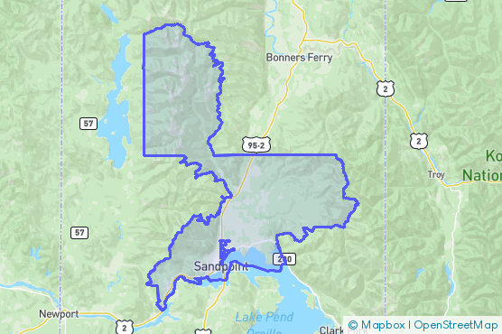 Service Area Map
