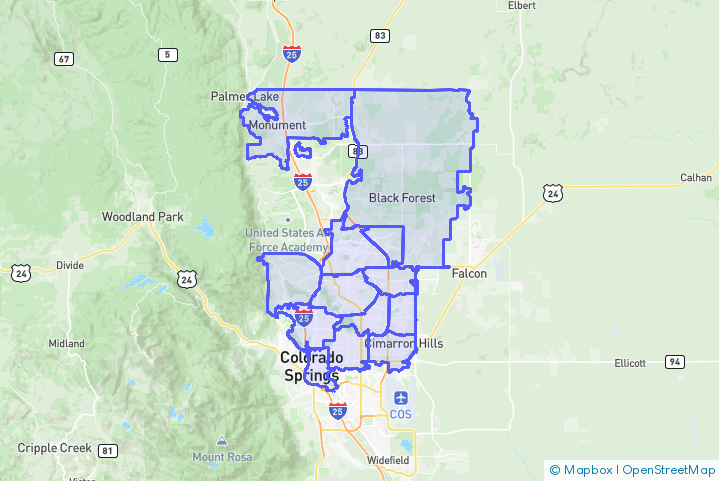 Service Area Map