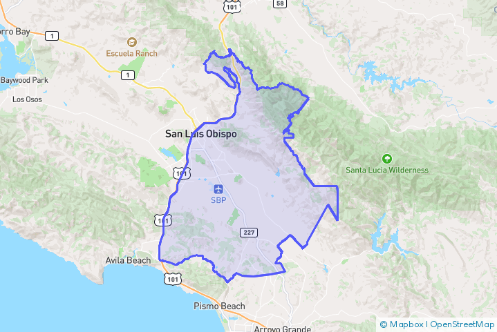 Service Area Map