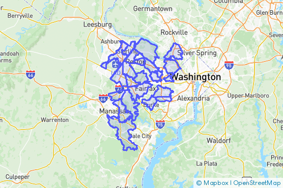 Service Area Map
