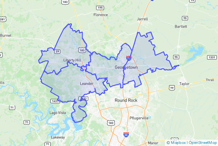 Service Area Map