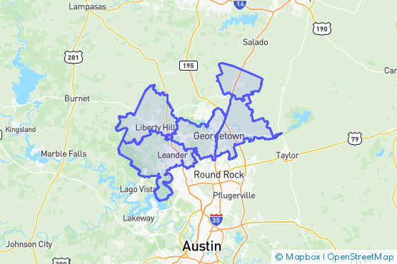 Service Area Map