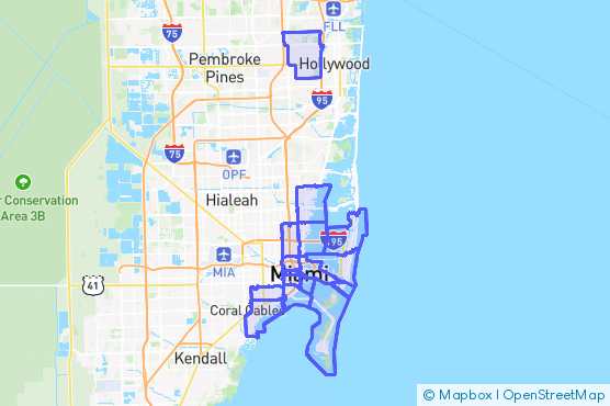Service Area Map