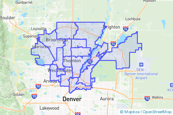 Service Area Map