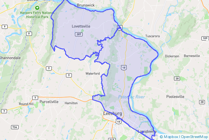 Service Area Map