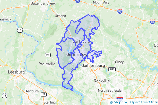 Service Area Map