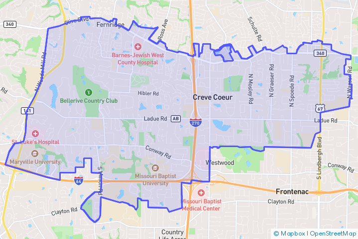 Service Area Map