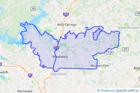 Service Area Map
