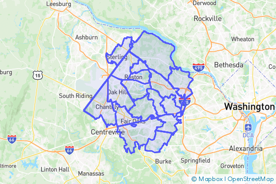 Service Area Map