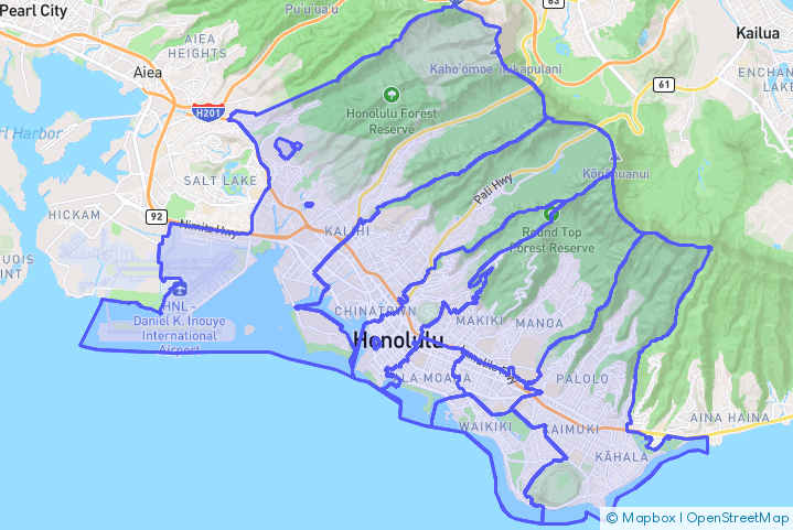 Service Area Map