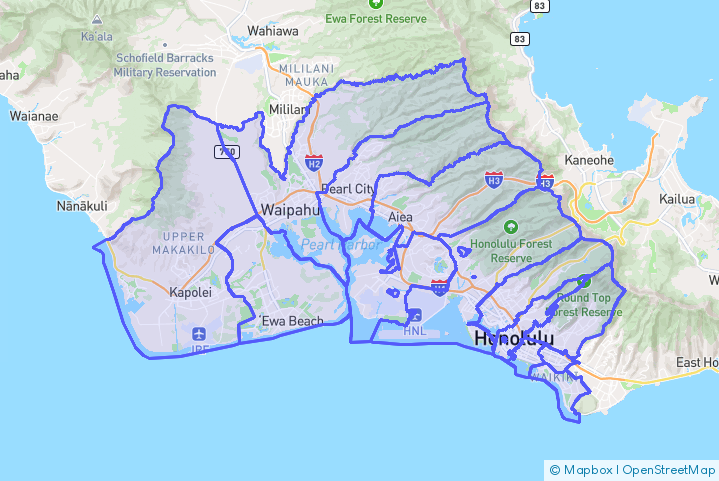 Service Area Map