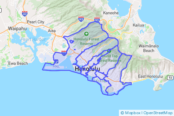Service Area Map