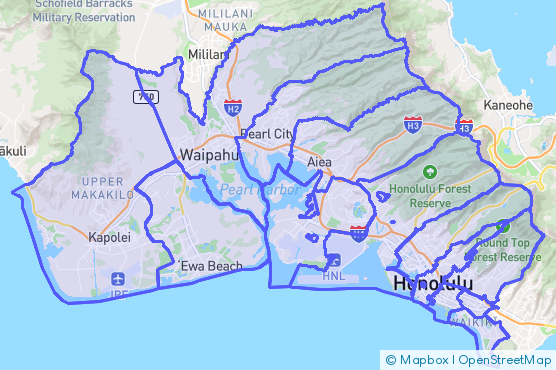 Service Area Map
