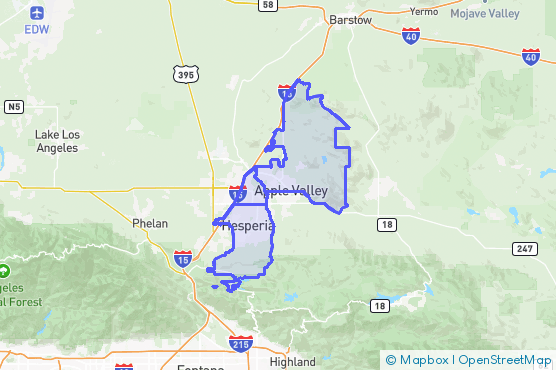 Service Area Map