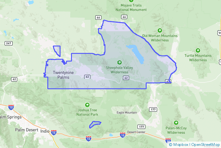 Service Area Map