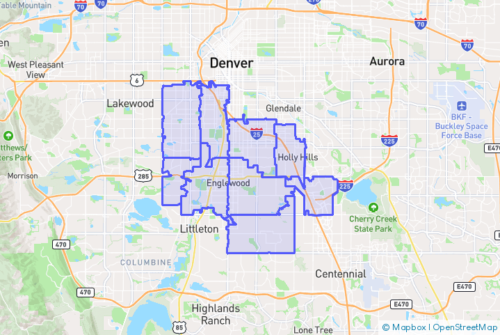 Service Area Map