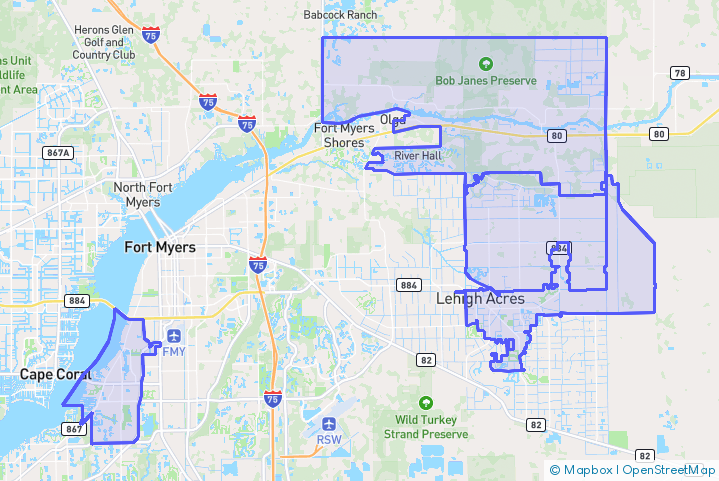 Service Area Map