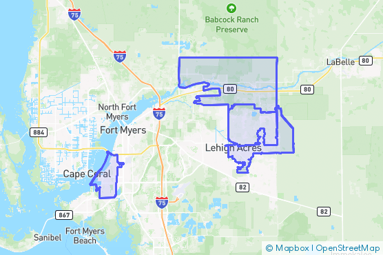 Service Area Map