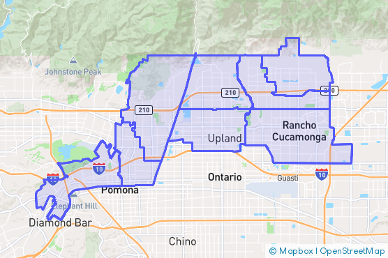 Service Area Map