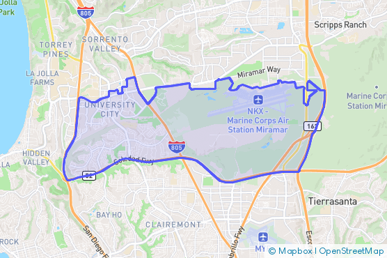 Service Area Map