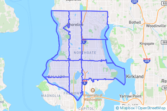 Service Area Map