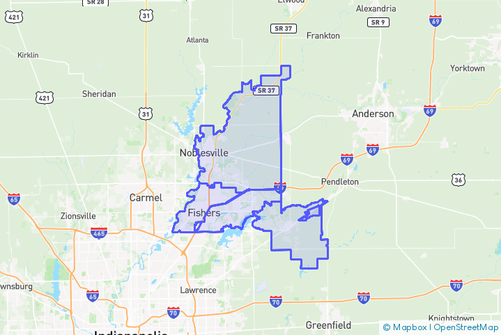 Service Area Map