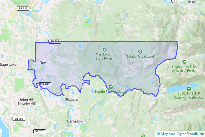 Service Area Map