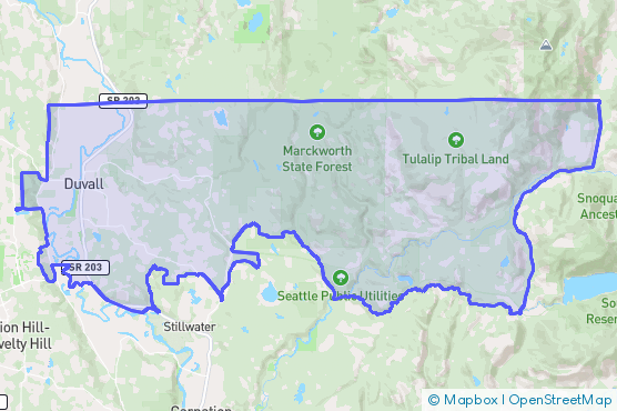 Service Area Map