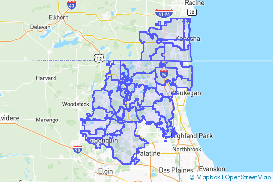 Service Area Map