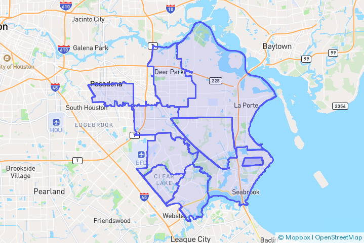 Service Area Map