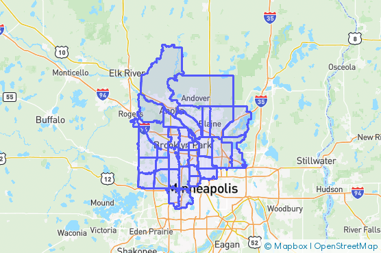 Service Area Map
