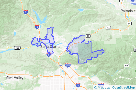 Service Area Map