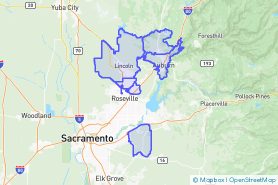 Service Area Map