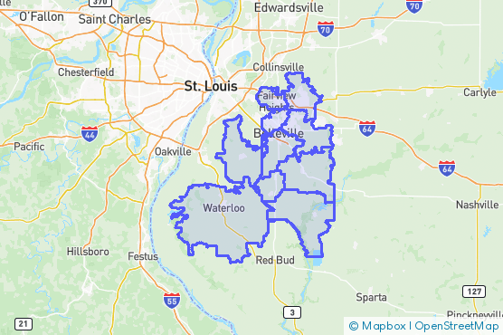 Service Area Map