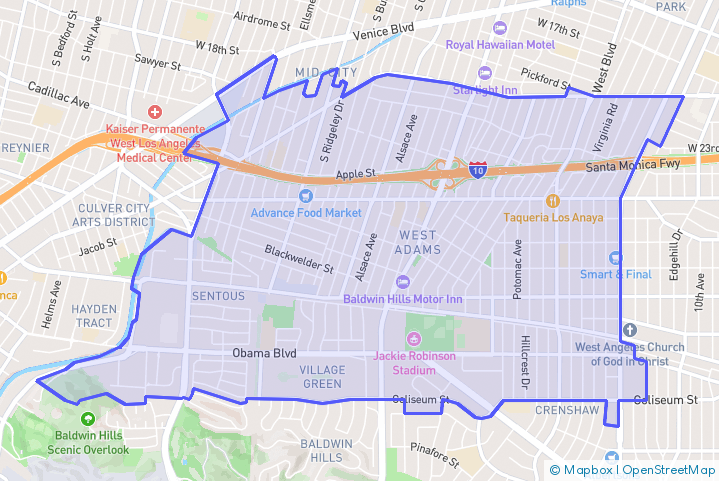 Service Area Map