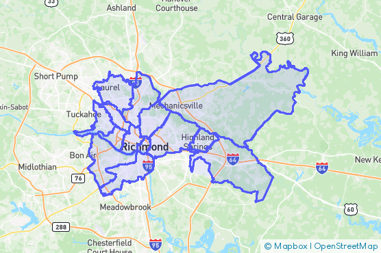 Service Area Map