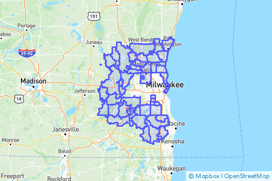 Service Area Map