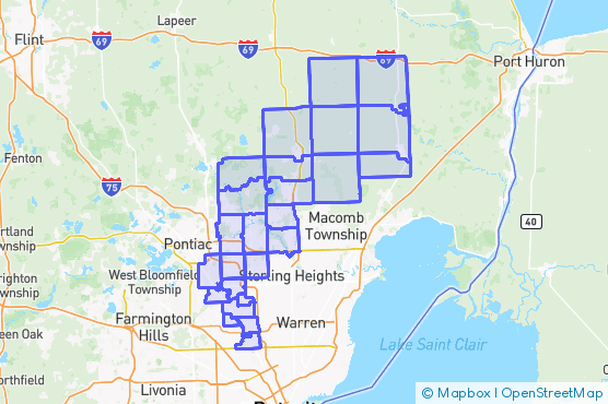 Service Area Map