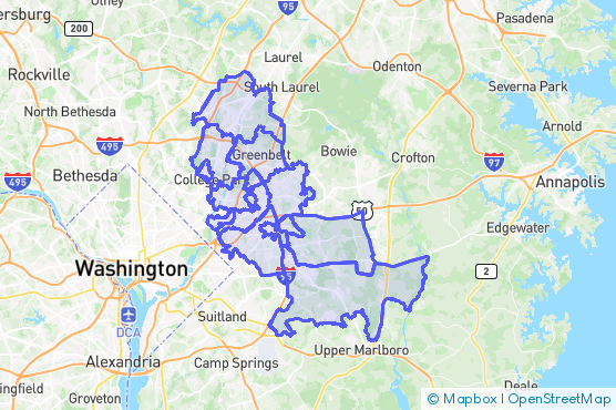 Service Area Map