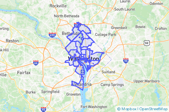 Service Area Map